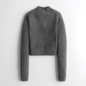 Eyelash Mockneck Sweater